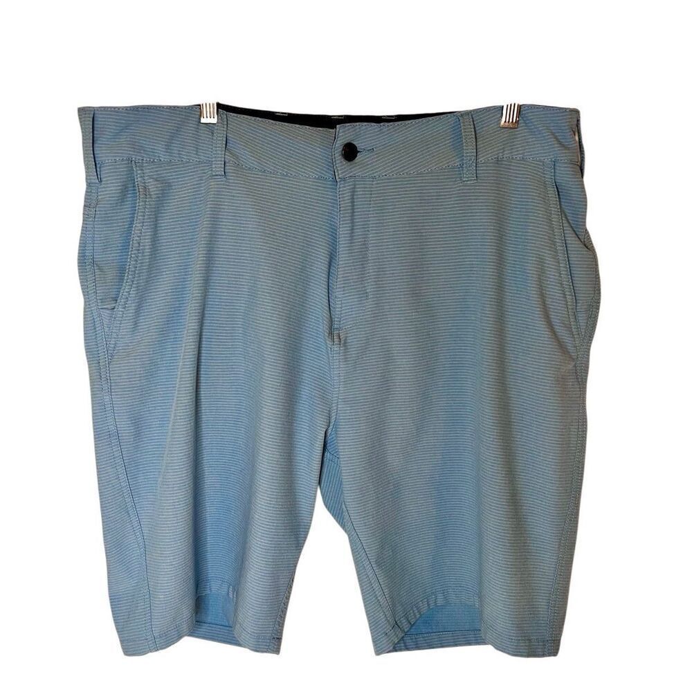 Trunks Multifunctional Shorts Men's 38 Blue Stripe Beach to Street Board Shorts